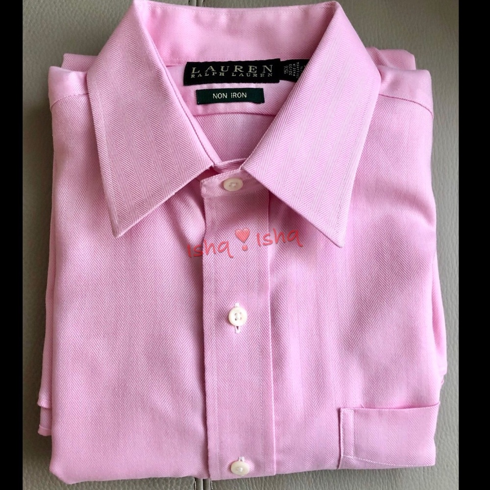 Lauren Ralph Lauren Non Iron L/S Dress Shirt 15.5